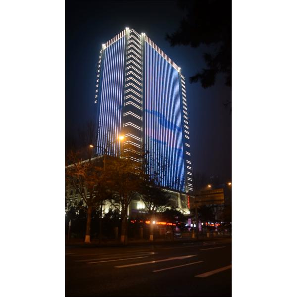 Remote Power LED Linear Lighting Strips For Building Outline Decoration