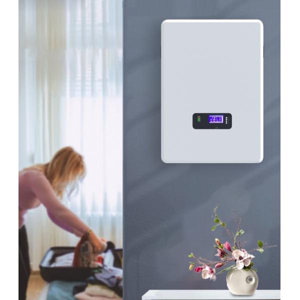 Powerwall 100Ah 5KW Lifepo4 Rechargeable Battery Wall Mounted For Solar Power System