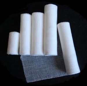 Cotton 32s Conforming Gauze Bandage Pbt Roll
