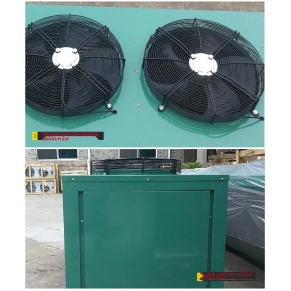 Vertical Evaporator V Type Air Cooled Dry Cooler For Cold Storage
