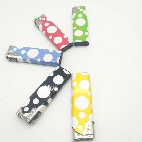 DY-069 Unique Electronic CR Flip Plastic Lighter with Customization Customized Request