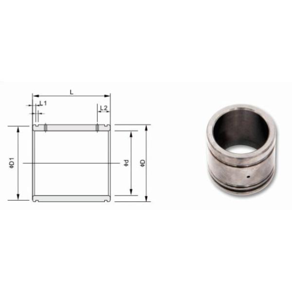 Cemented Tungsten Carbide Drill Bushing Customized hole with sleeve bushing