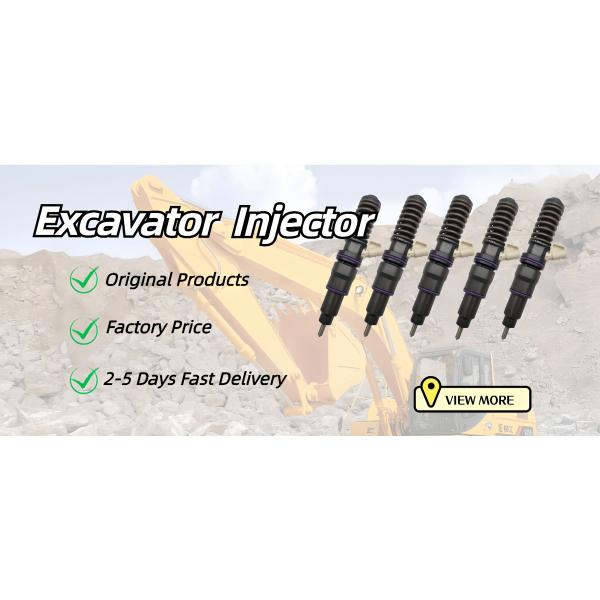 Excavator Parts 2530618 For C18 Diesel Engine Fuel Injector 253-0618