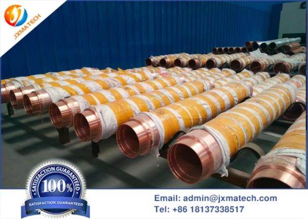 Quality Copper Rotatable Sputtering Target High Density With Smooth Surface for sale