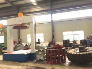 China 380V Solid Tire Press Machine , 200T Tire Change Machine wholesale