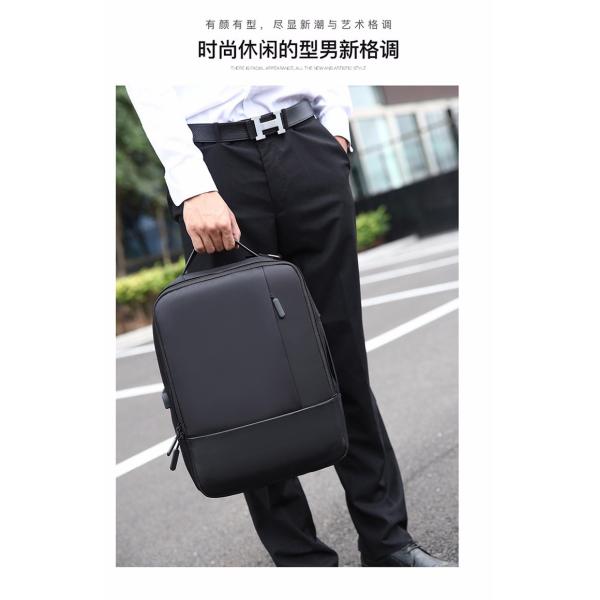 Custom wholesale travel mochilas crossbody USB laptop backpack unisex waterproof 15.6'' convertible backpack shoulder ba