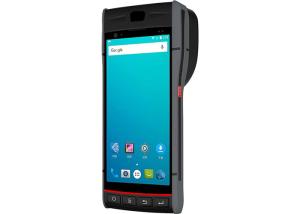 China Android Machine Smart Handheld PDA With Label Sticker Printer In Bus Ticket wholesale