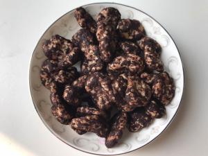 China Black Color Dried Broad Beans Nutrition  Fried Processing Flow With COA on sale