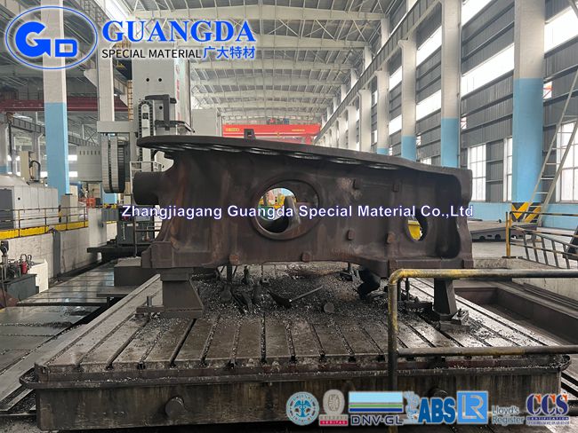 Large Iron Castings For Machine Tools Hammer Unions And Mud Pumps / Large Valve Housing