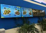 lcd display menu board for restaurant with digital signage software for menu