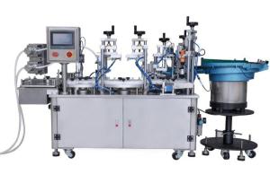 Small Bottles Filling Capping Labeling Machines