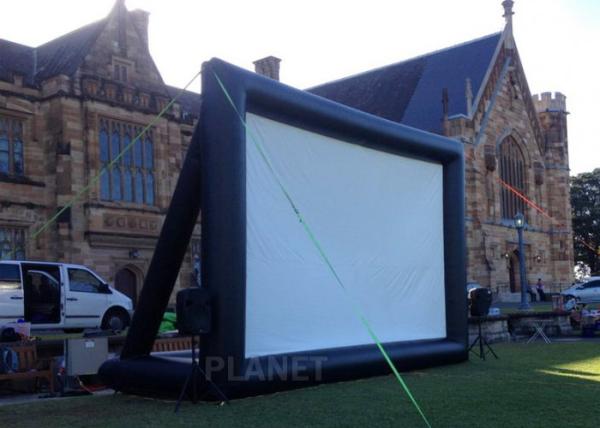Quality Multipurpose Inflatable Movie Screen Logo Printing Customized Design for sale