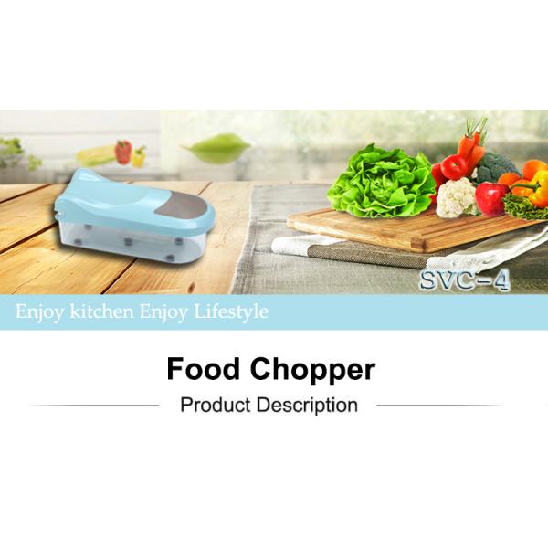 ABS SS Kitchen Vegetable Chopper With Container For Cheese Carrots Onion Tomato Plantain
