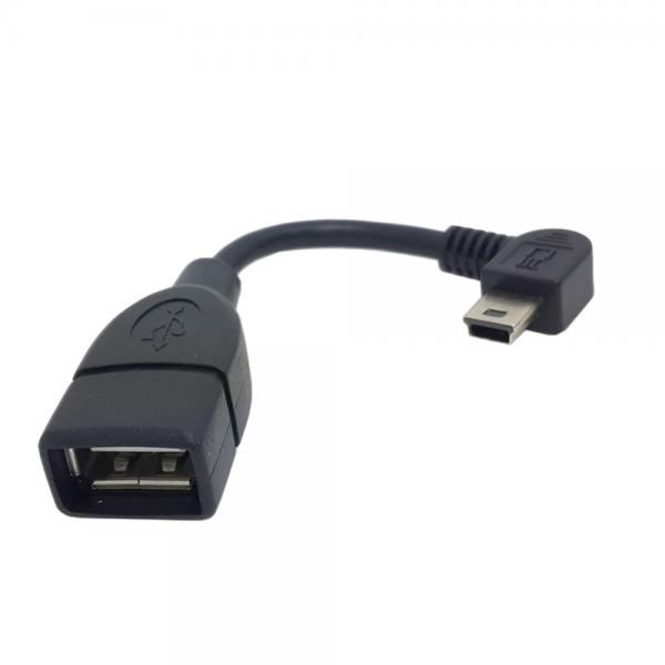 Quality Mini OTG USB Charging Data Cable A Female To B Male For Car MP3 MP4 for sale
