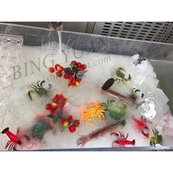 Water Cooling 15T 13.5KW 380V Automatic Ice Maker Machine