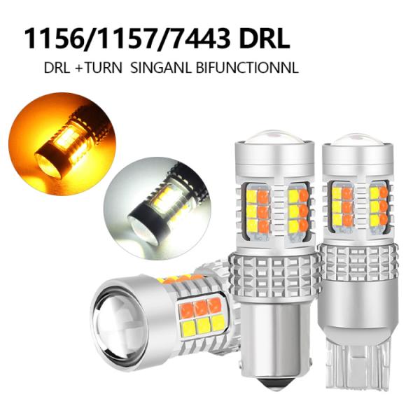 30SMD Auto Head Lights 3030 Brake And Turn Signal Lights 10W