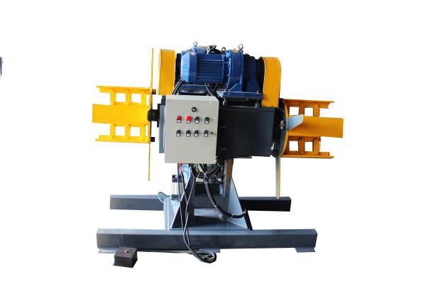 Quality Auto Line Electric Double Head Decoiler 360 Degree Rotation for sale