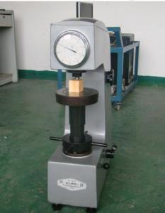 China Automatic Pointer Rubber Testing Equipment , Brinell Vickers Rockwell Hardness Testing Machine wholesale