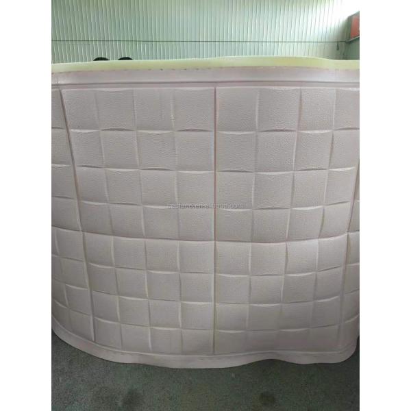 Geometric 3D PE Foam Wallpaper Green Waterproof Self Adhesive 3D Foam Wall Stickers