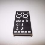 35mcd Multicolour Seven Segment LED Display 3 Digit 635nm For Motorcycle