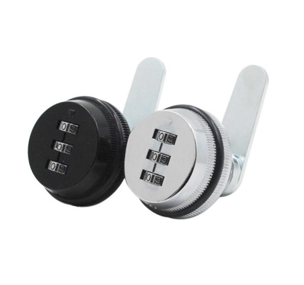 Quality Cabinet Door Cam Latch Lock 3 Digit Intelligent Password Combination for sale