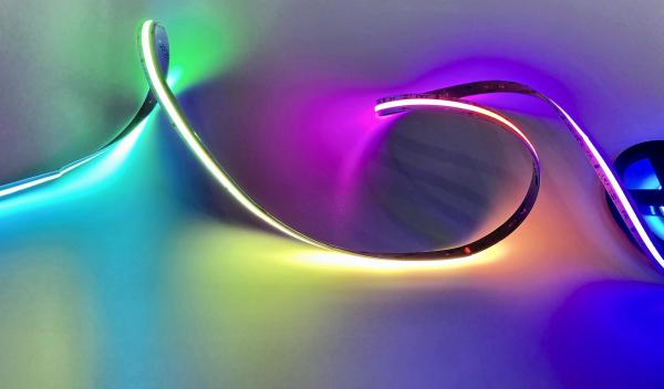 Quality 24V Addressable COB LED Strip RGB IP20 Dot Free Led Strip for sale