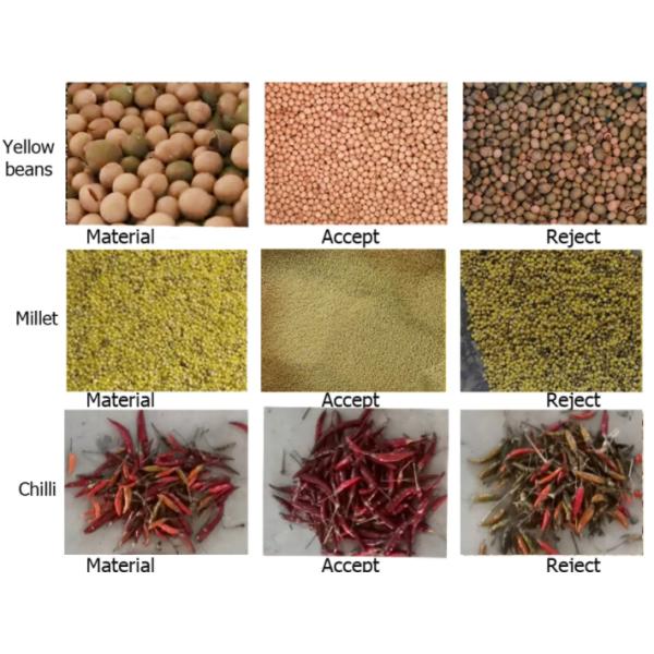 Automatic Bean Sorter Peanuts/Beans/Chickpeas/Lentils/Peas Bean Color Sorting Machine
