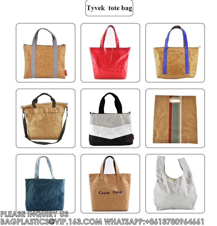 Wholesale Tyvek Waterproof Gym Bag Sports Soccer Drawstring Backpack Shopping bag, Promotional bag, Gift bag, Packing