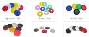China plastic chips suitable for board games wholesale