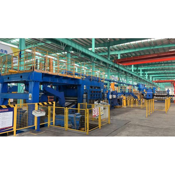 Thick Coil Cut to Length Mandrel Uncoiler with 35T Coil Weight and Automatic Cutting