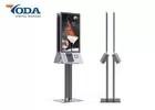 Indoor Multi Function Digital Signage , Floor Standing Digital Signage Kiosk