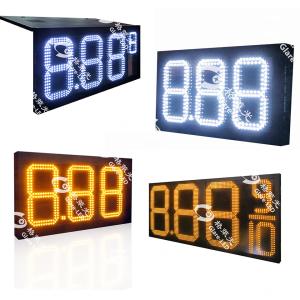 China Petrol Station 7 Segment Display Led Gas Sign with Auto-Dimming and High Brightness wholesale