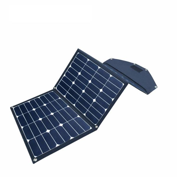 Quality Three Array Sunpower Folding Solar Panels PET Laminated High Power Easy Carry for sale