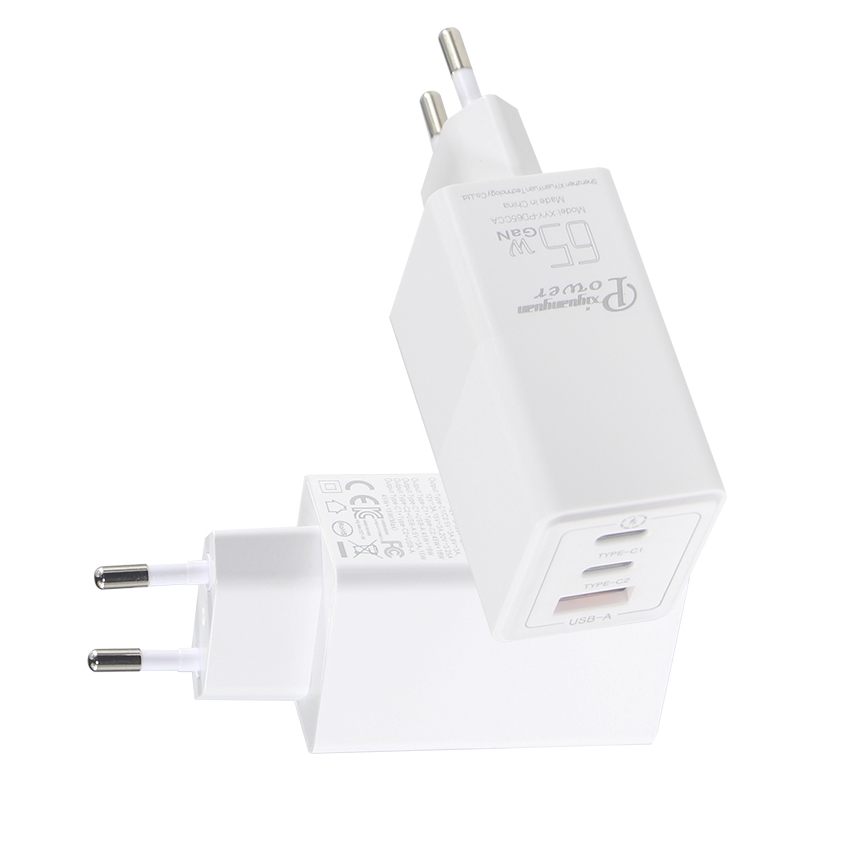 AC DC Power Supply adapter 65W Type-C with QC 3.0 and Wireless Charging AU SAA Approved 100-240V Input
