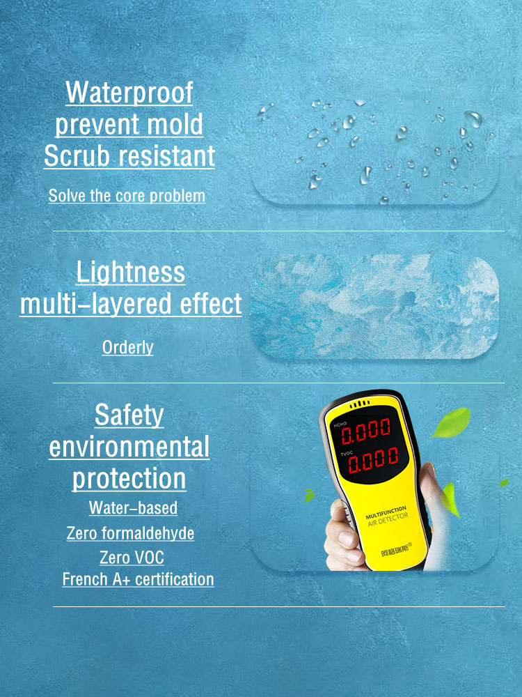 Water-based Liquid Coating Eco-friendly High Emulsion Velvet Interior Wall Paint