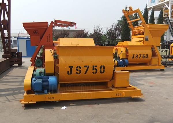 Quality Double Shaft Ready Mix Concrete Mixer Machine Low Noise For Construction for sale