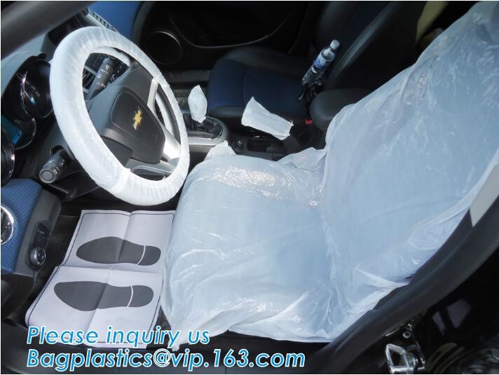 customized plastic car seat cover fit for all seats, Custom Car Seat Cover Package Disposable PE Plastic, limited, ltd,
