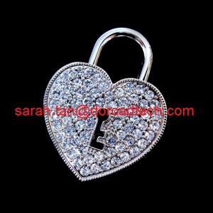 China Heart-shaped Cute Metal Jewelry USB Flash Drive wholesale