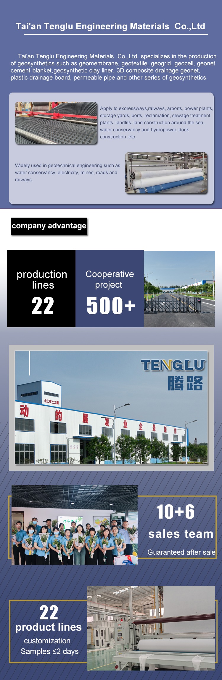 1m to 3m Width HDPE Plastic Drainage Board A Solution for Modern Railway Construction