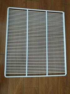 White Freezer Wire Shelf Accept OEM Easy Assembly Electropolishing Coated
