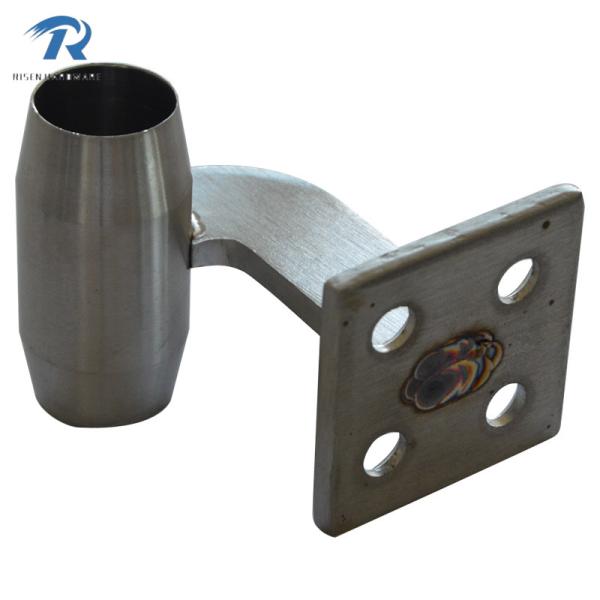 stainless steel handrail fitting rail to wall HFRS002, finishing satin or mirror