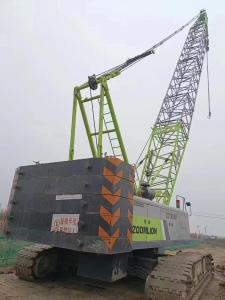 85 Tons Telescopic Crawler Crane Maximum Lifting Weight 16t Two Arm Crane Jib