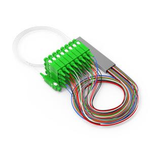 China FTTH PLC Fiber Optic Splitter With 0.9mm Loose Tube G657A wholesale