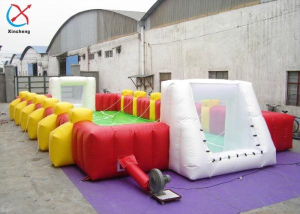 Quality Manufacturer Inflatable Football Games Inflatable Football Field Interactive Game for sale