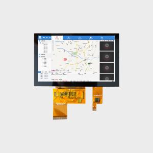 5.0 Inch Medium And Small LCD Display 800×480 RGB 500 Nits Display With Touch Panel