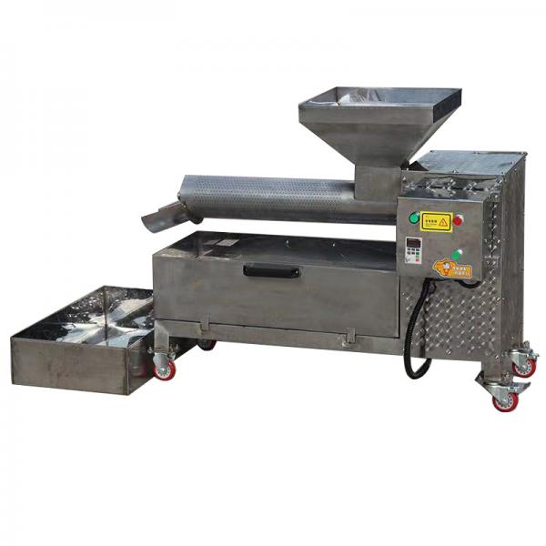 Quality 304 Stainless Steel 50kg/H Seperting Beeswax Machine honey & wax screw press for sale