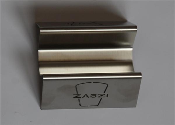 Quality Durable Rectangle Sheet Metal Stamping Parts With Folding Cutting Technology for sale