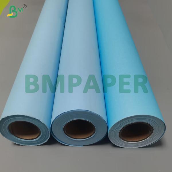 80g Blue Plotter Paper Single Side And Double Sida For Design