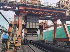 China Chain Bucket Unloader For Railcar Limestone Unloading wholesale
