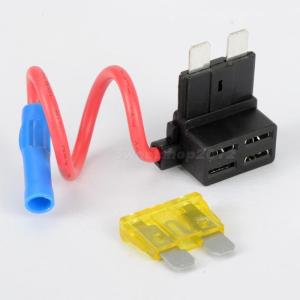 China 10 AMP ADD-A-CIRCUIT BLADE STYLE ATM LOW PROFILE MINI FUSE HOLDER wholesale